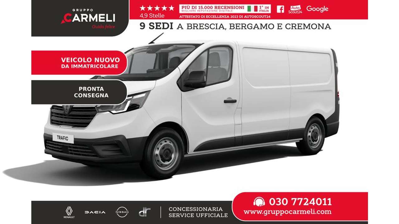 Renault Trafic van T30 2.0 blue dci 150cv L2H1 -PRONTA