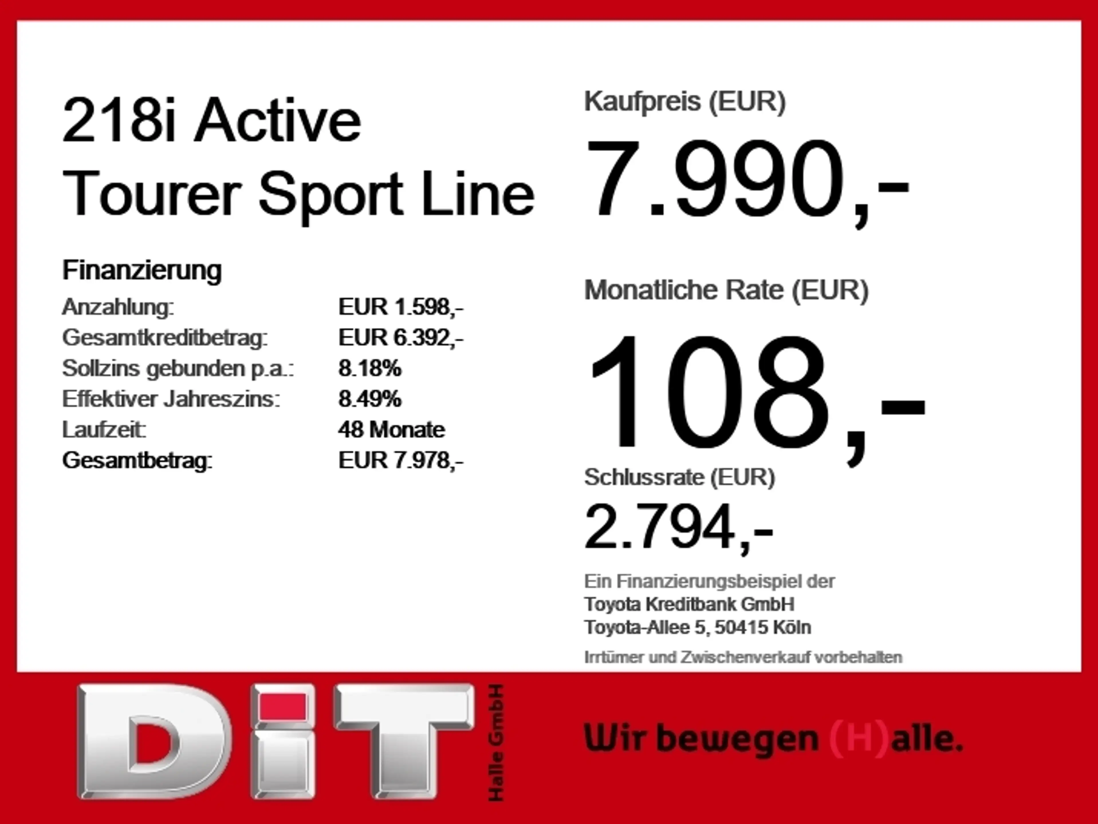BMW 218 218i Active Tourer Sport Line Klima LED Bluetooth — photo 5