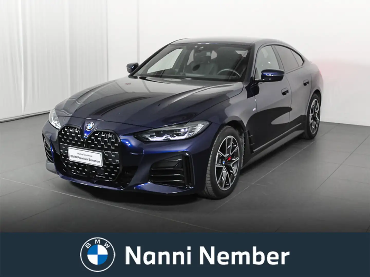 BMW 420d xDrive 48V Msport gran coupe' Bleu - 1