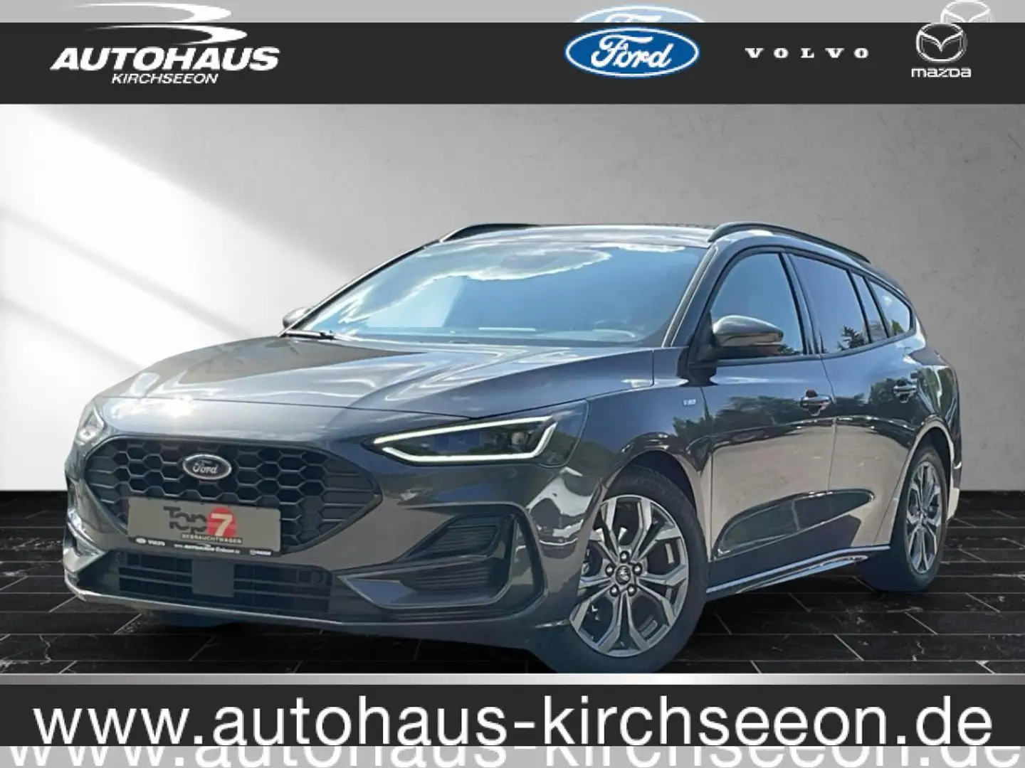 Ford Focus Turnier 1.0 EcoBoost ST-Line Automatik Navi Grau - 1