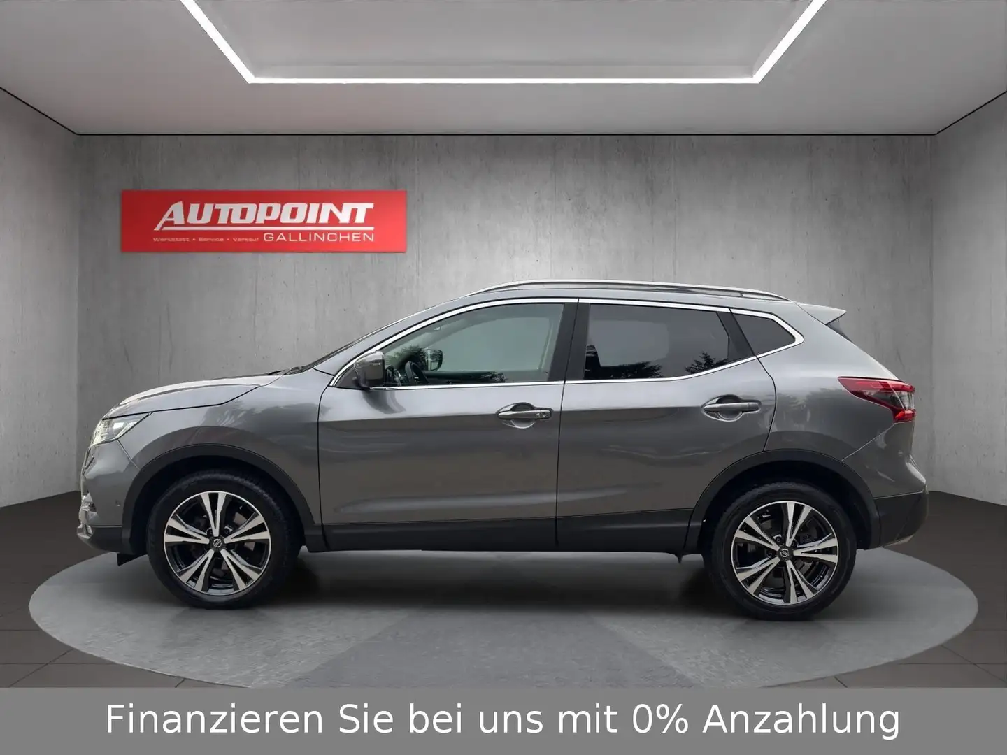 Nissan Qashqai N-Connecta Automatik+Panorama Grau - 2