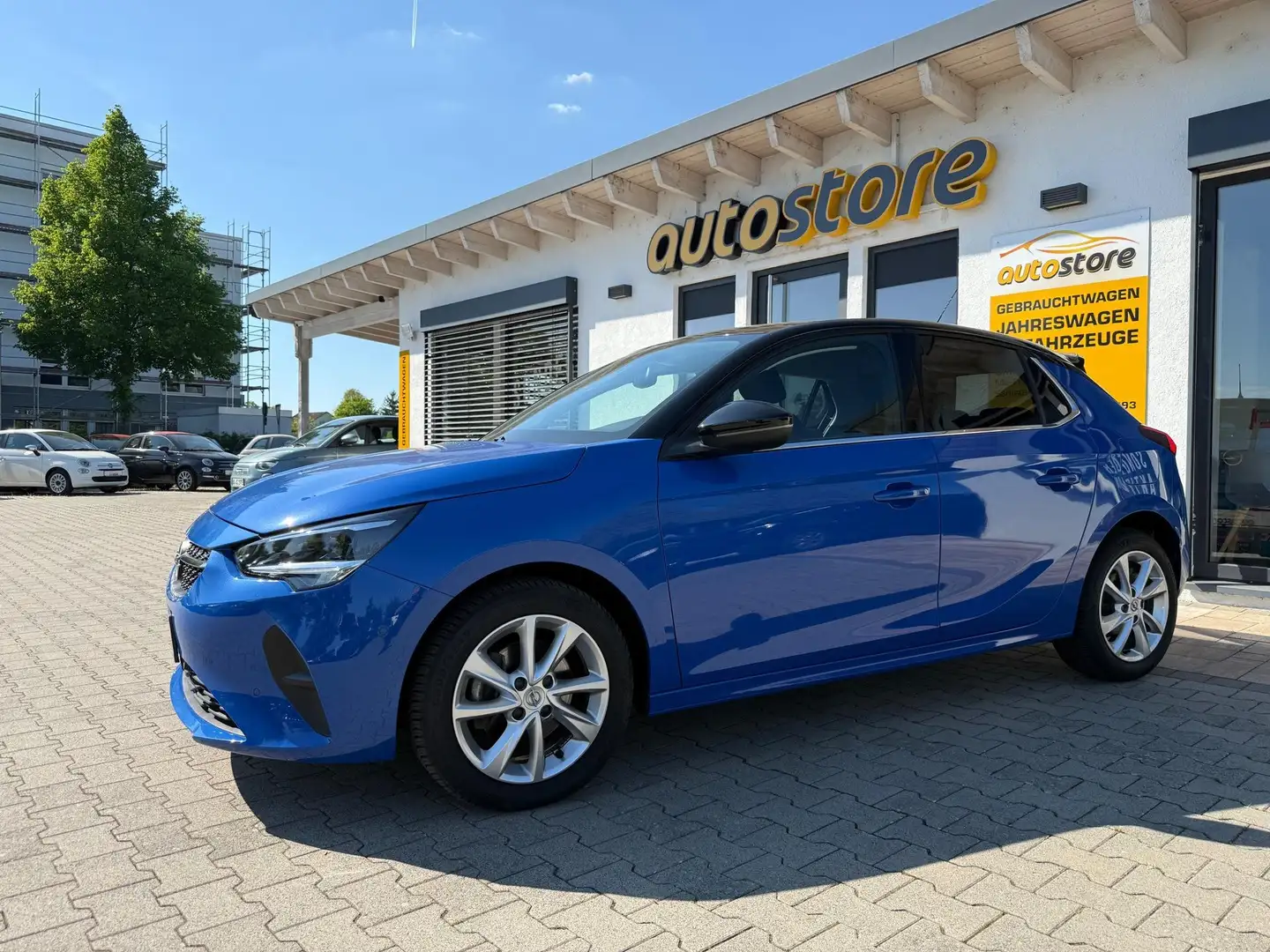 Opel Corsa F 1.2 Turbo Elegance 74 kW (101 PS), Autom. 8-G... Kék - 1