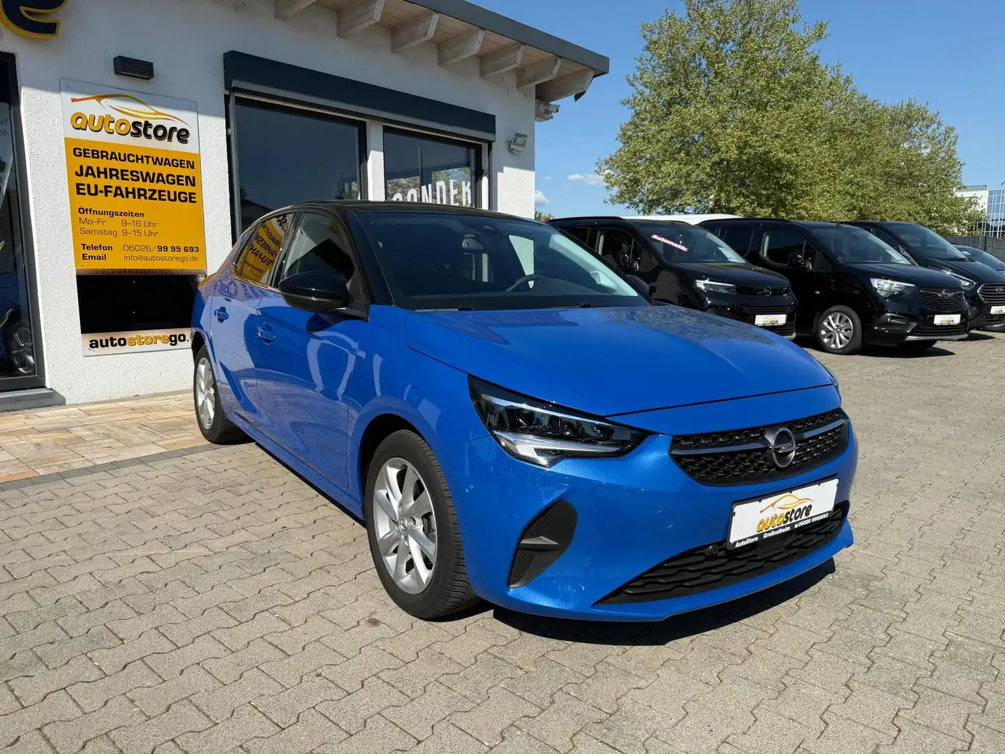 Opel Corsa F 1.2 Turbo Elegance 74 kW (101 PS), Autom. 8-G... Kék - 2