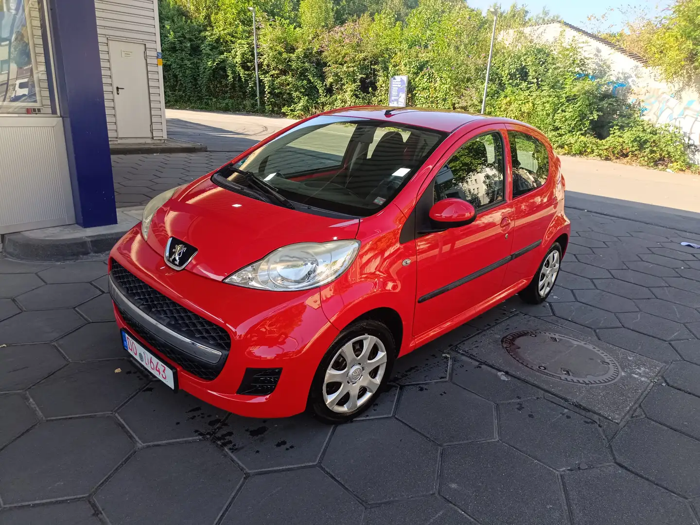 Peugeot 107 Filou erst 87000 TÜV & Kupplung neu Klima Rot - 2