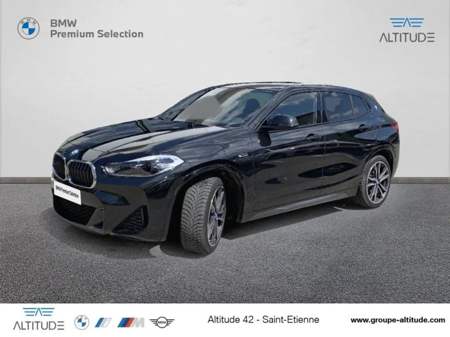 BMW X2 xDrive25eA 220ch M Sport Euro6d-T 6cv Noir - 1