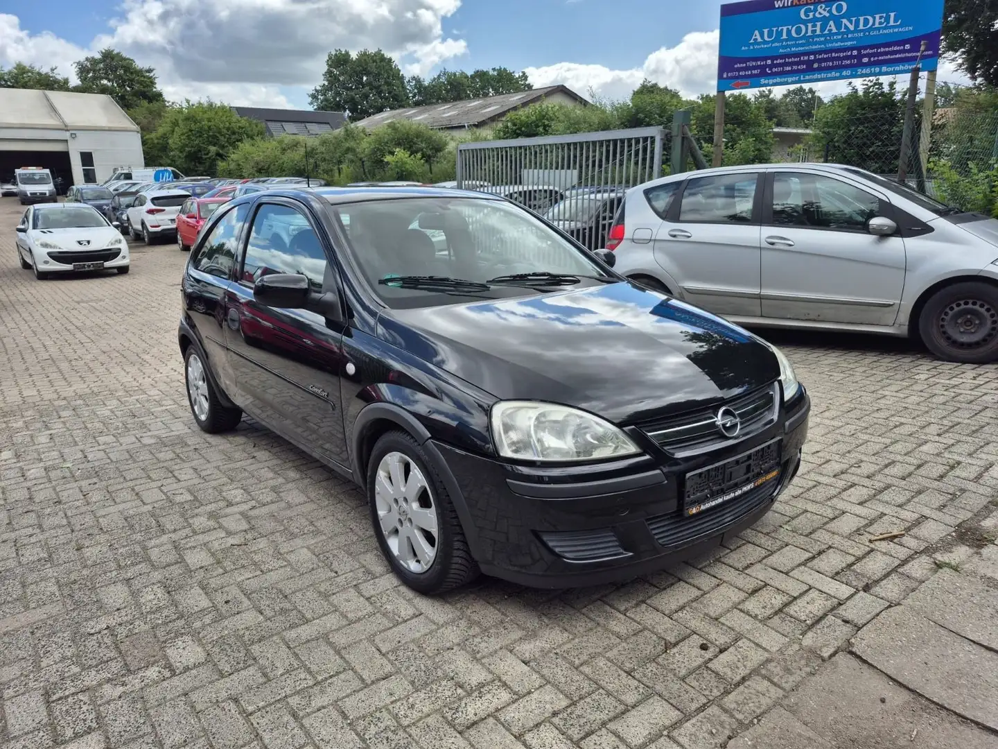 Opel Corsa 1.2 16V COMFORT*KLIMA*TÜV NEU*** Schwarz - 2