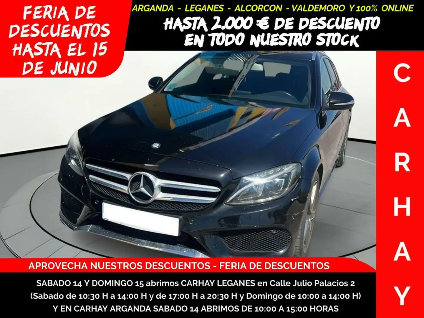 Mercedes-Benz C 220 DCI BLUETEC AMG Nero - 1