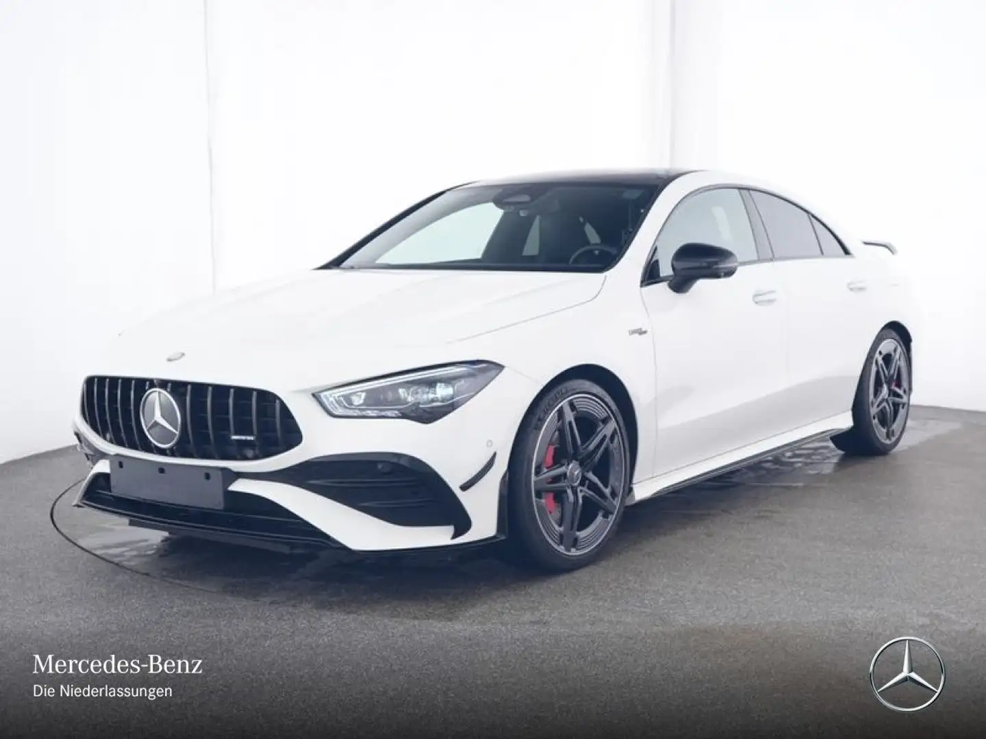Mercedes-Benz CLA 35 AMG CLA 35 4M AMG+PANO+360°+MULTIBEAM+BURMESTER+HUD Weiß - 2