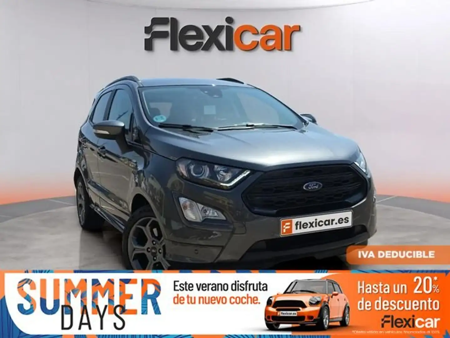 Ford EcoSport 1.0T+EcoBoost+92kW+%28125CV%29+S%26S+ST+Line Gris - 1