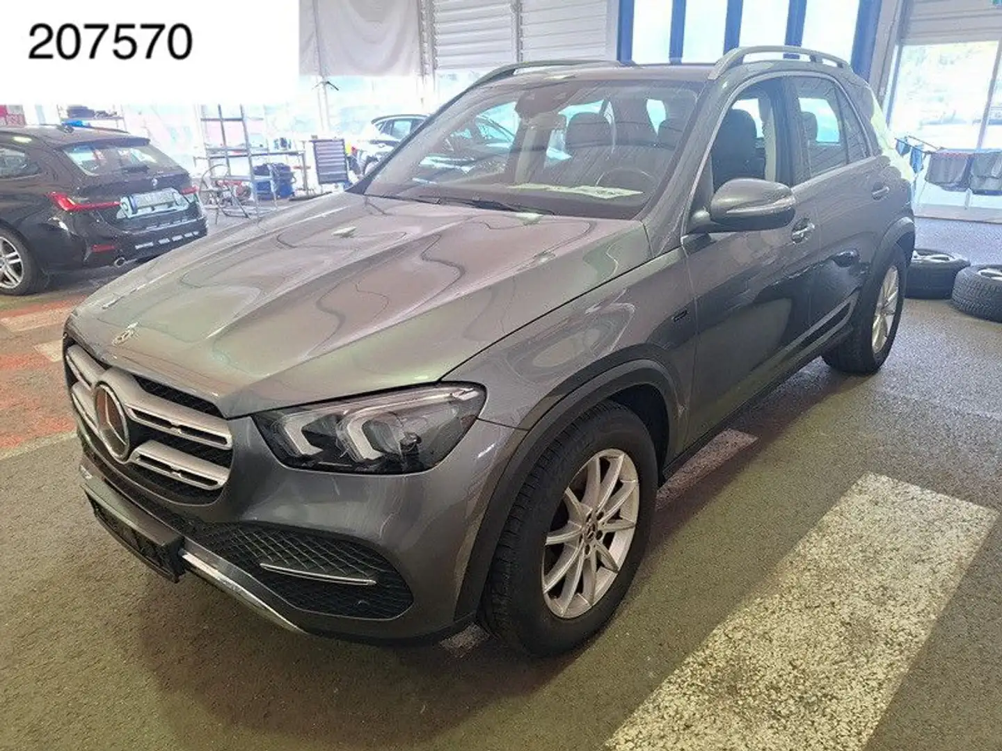 Mercedes-Benz GLE 350 de 4M LED FahrAss+ Kam 19"Vollleder Nav+ Grau - 1