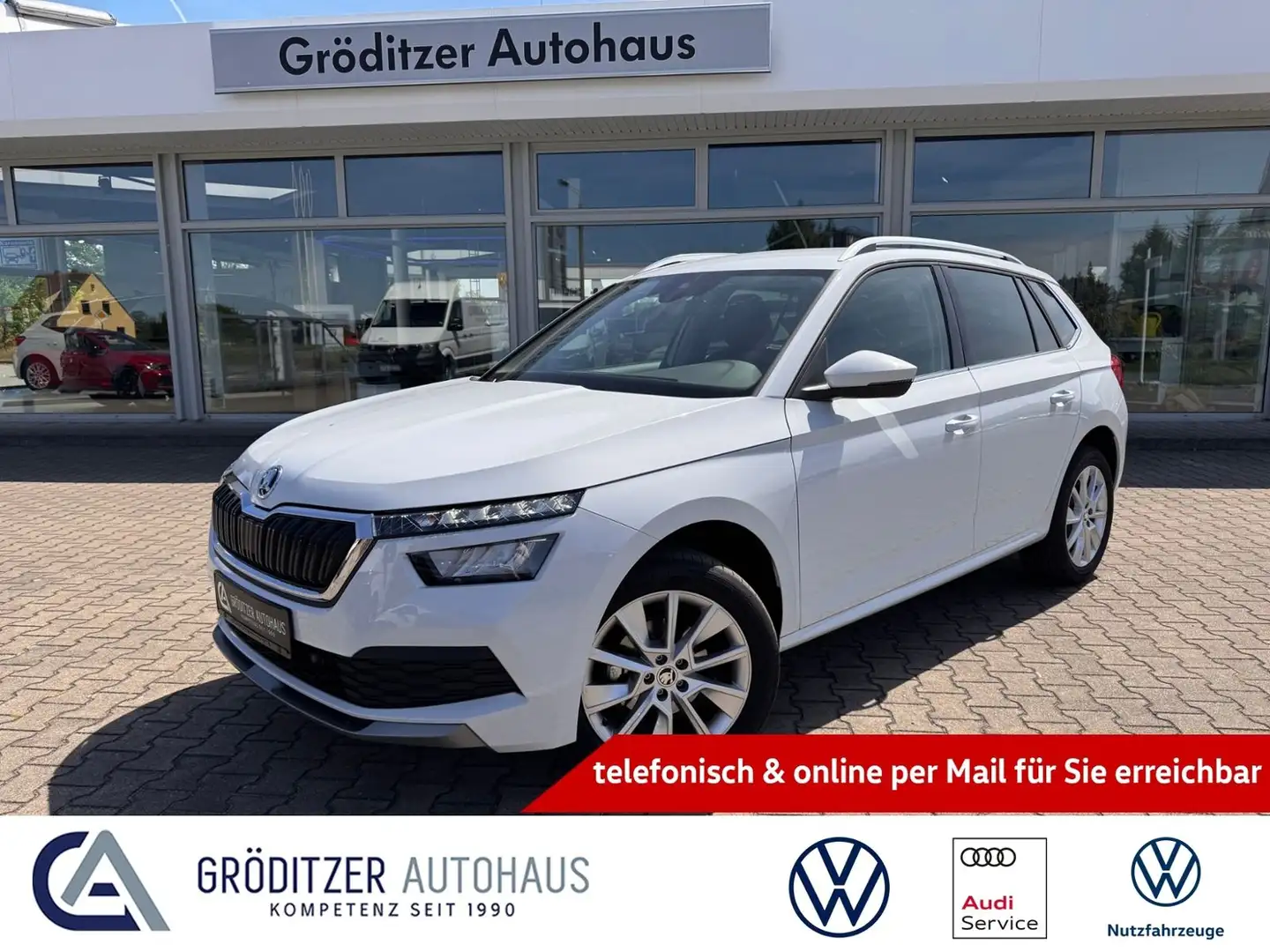 Skoda Kamiq Selection LED|APP|GRA|Klimaauto Blanco - 1