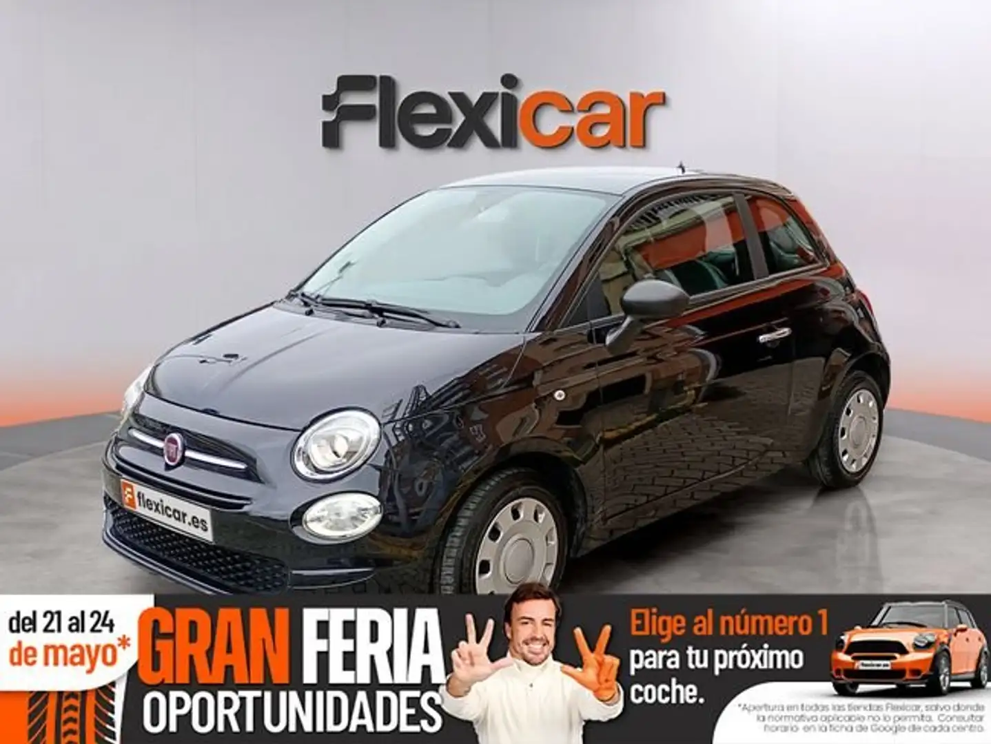 Fiat 500 1.2 Lounge Azul - 1