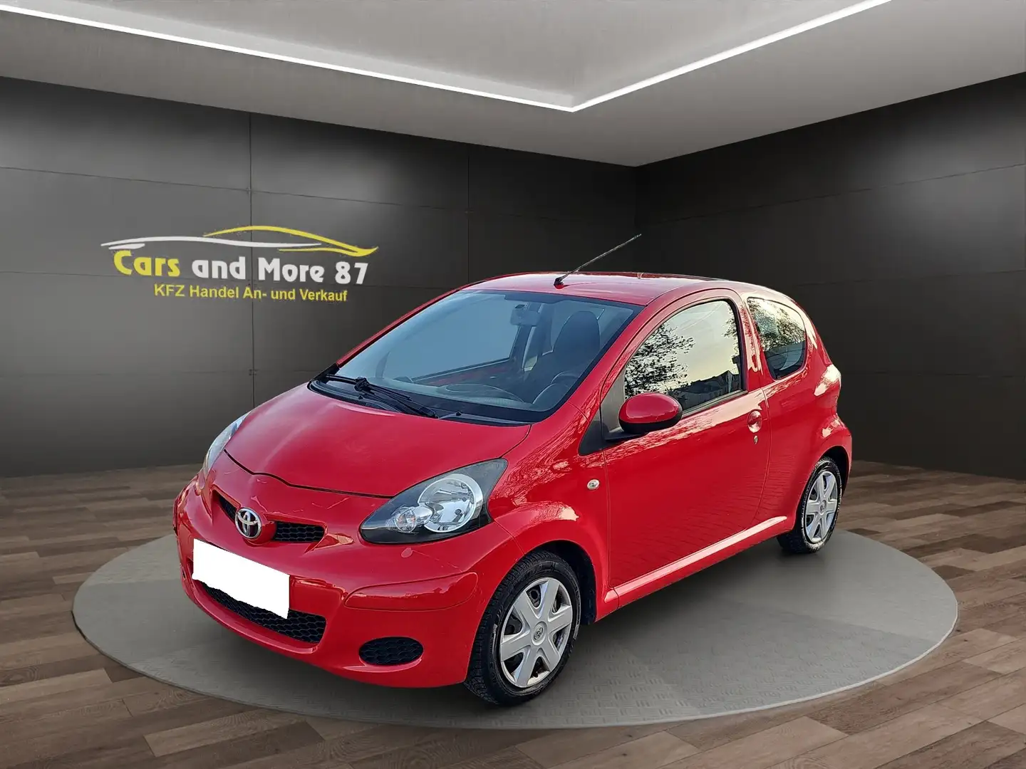 Toyota Aygo Cool*HU Neu*140Tkm*Winterreifen*Winterfahrzeug* Rot - 1