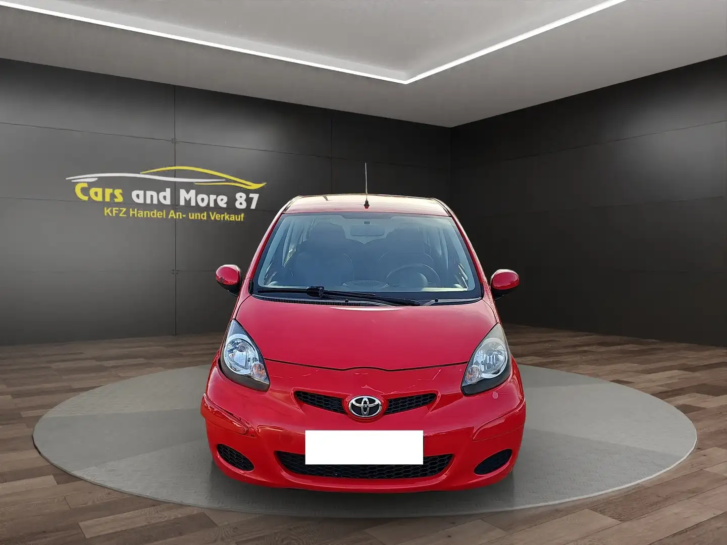 Toyota Aygo Cool*HU Neu*140Tkm*Winterreifen*Winterfahrzeug* Rot - 2