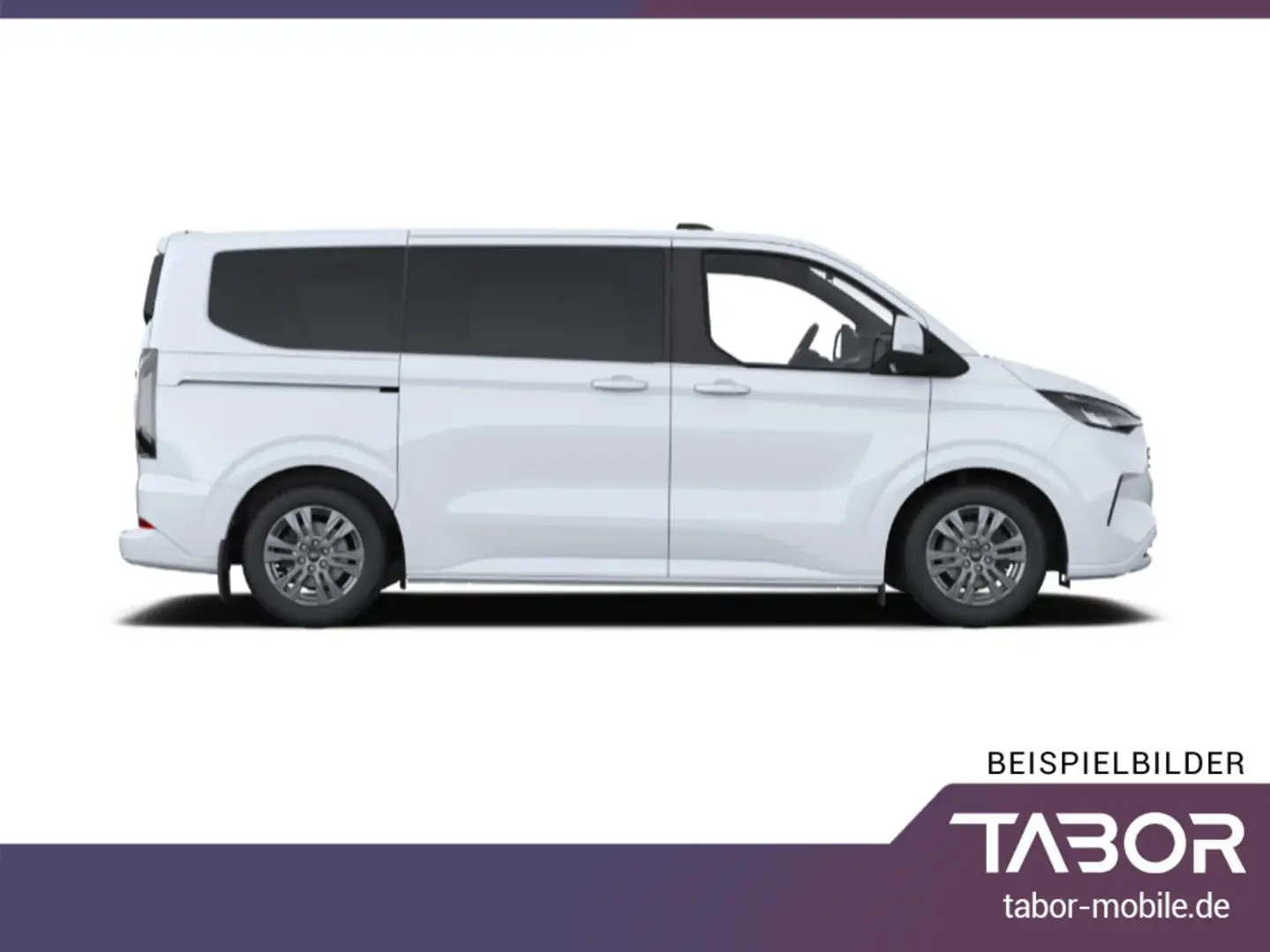 Ford Tourneo Custom 2.0 TDCi 136 Aut Tit 320 L1 SHZ Weiß - 2