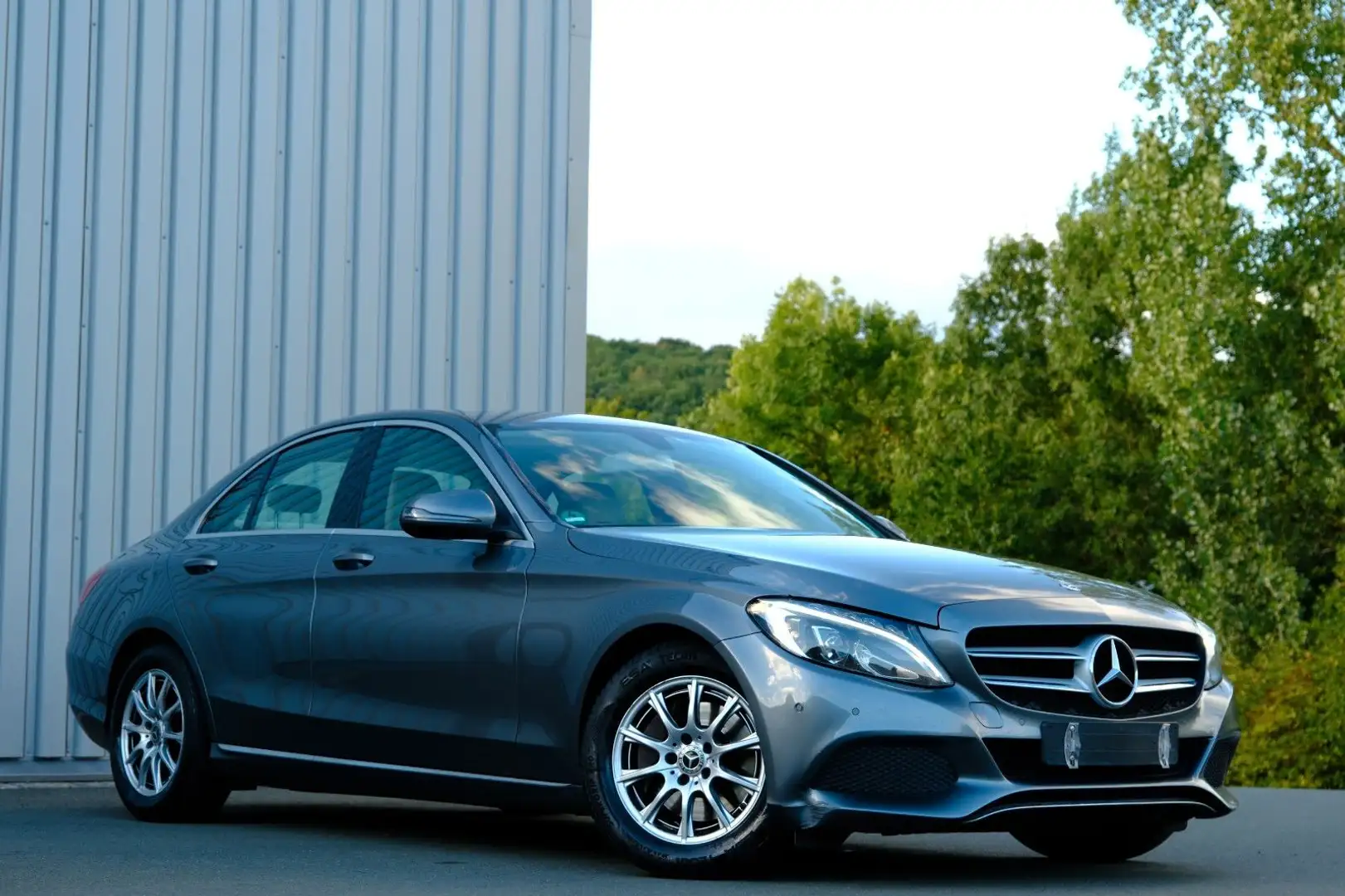 Mercedes-Benz C 250 CGI Lim./Avantgarde/Aut./LED/AHK Gris - 1