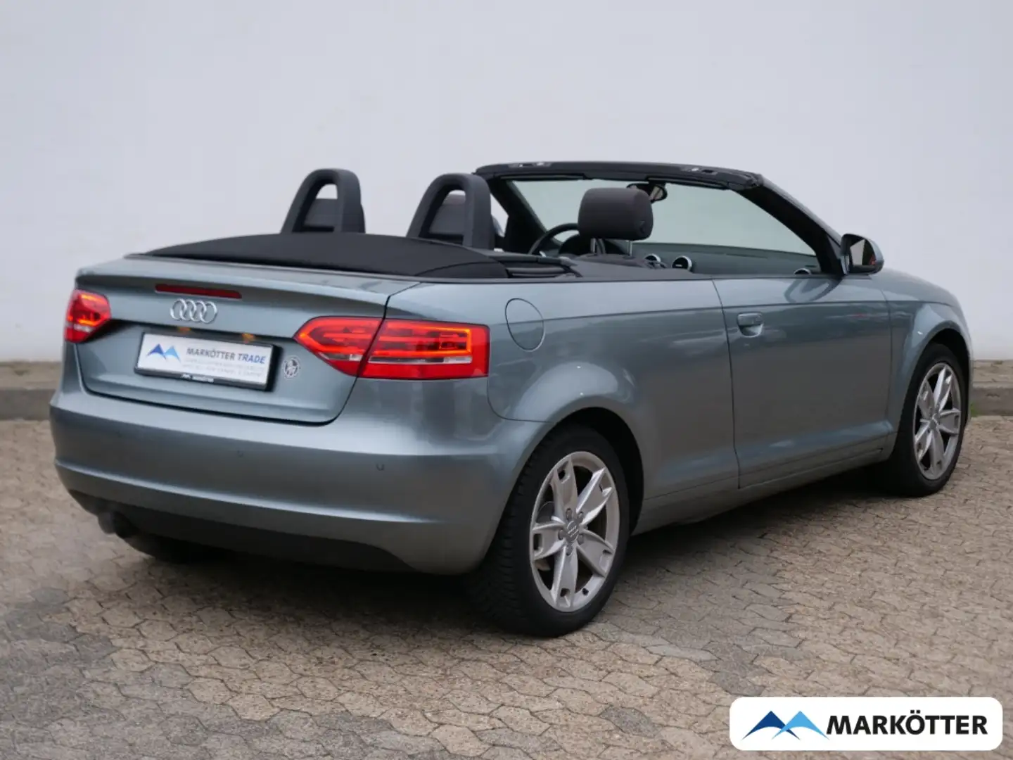 Audi A3 1.8 TFSI Cabrio Autom. Xenon/Android/TÜV09-27 Grigio - 2