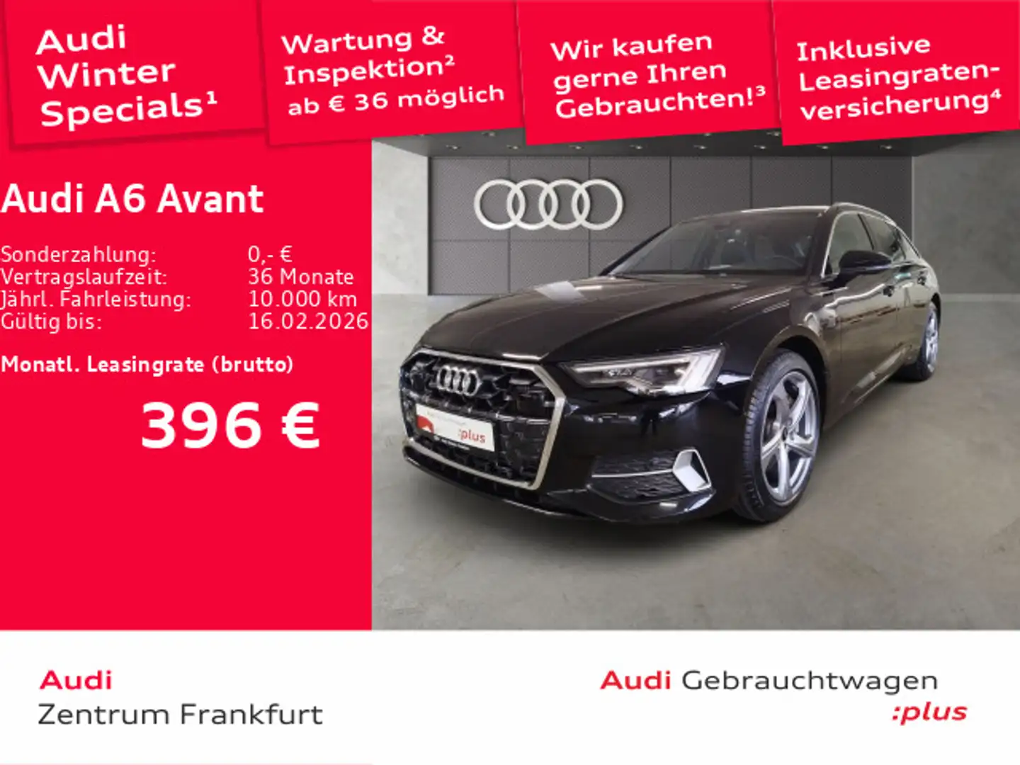 Audi A6 45 TFSI S tronic sport advanced MatrixL Schwarz - 1