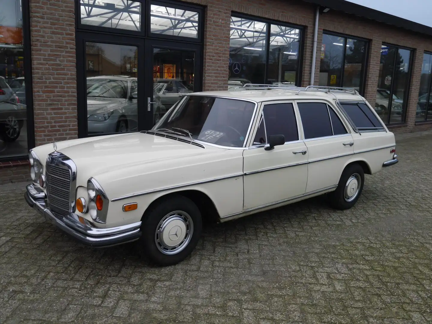 Mercedes-Benz S 280 280S Station ZEER ZELDZAAM Wit - 1
