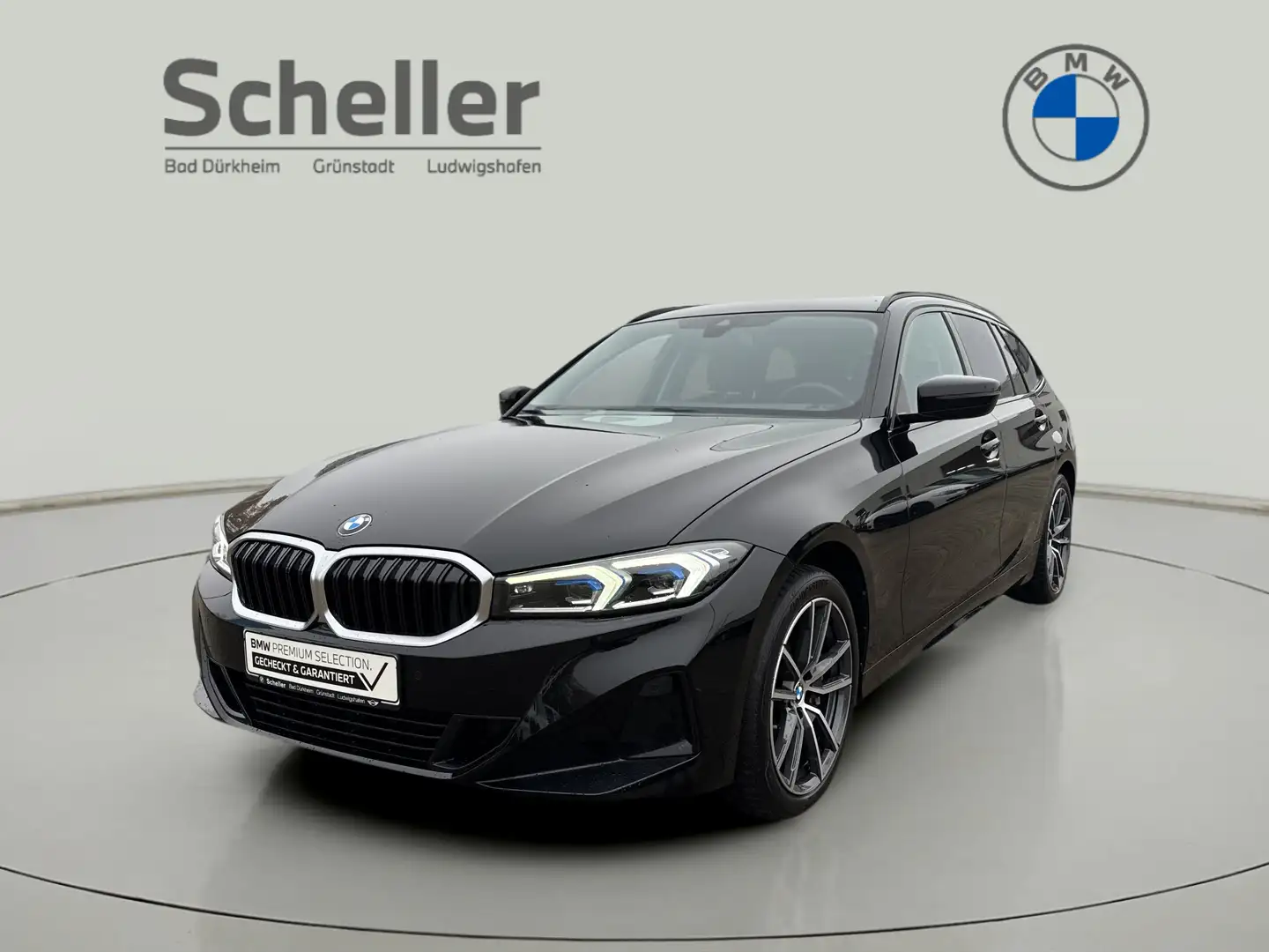 BMW 330 d xDrive DAB LED Tempomat Klimaaut. Shz PDC Noir - 1