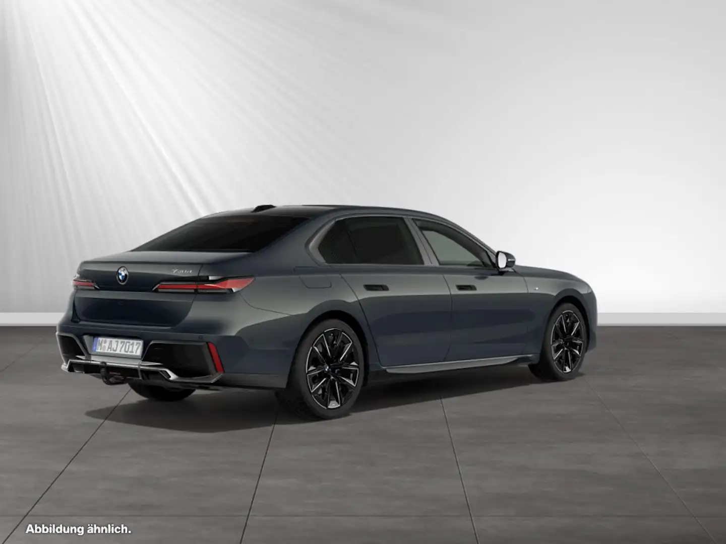 BMW 740 d xDrive M Sport Pro|AHK|SkyLounge Gris - 2