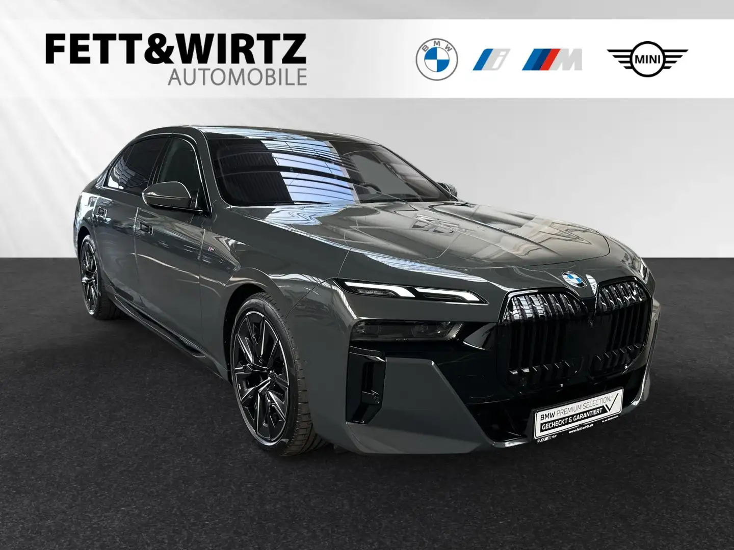 BMW 740 d xDrive M Sport Pro|AHK|SkyLounge Gris - 1