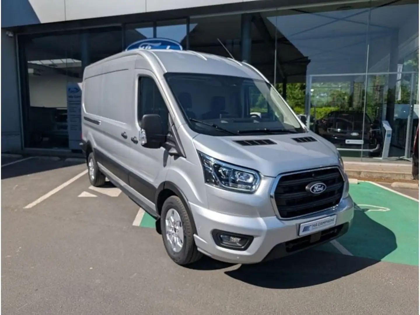Ford Transit 2T Limited 350L L3H2 2.0TDCi 165pk A8 automaat Argent - 1