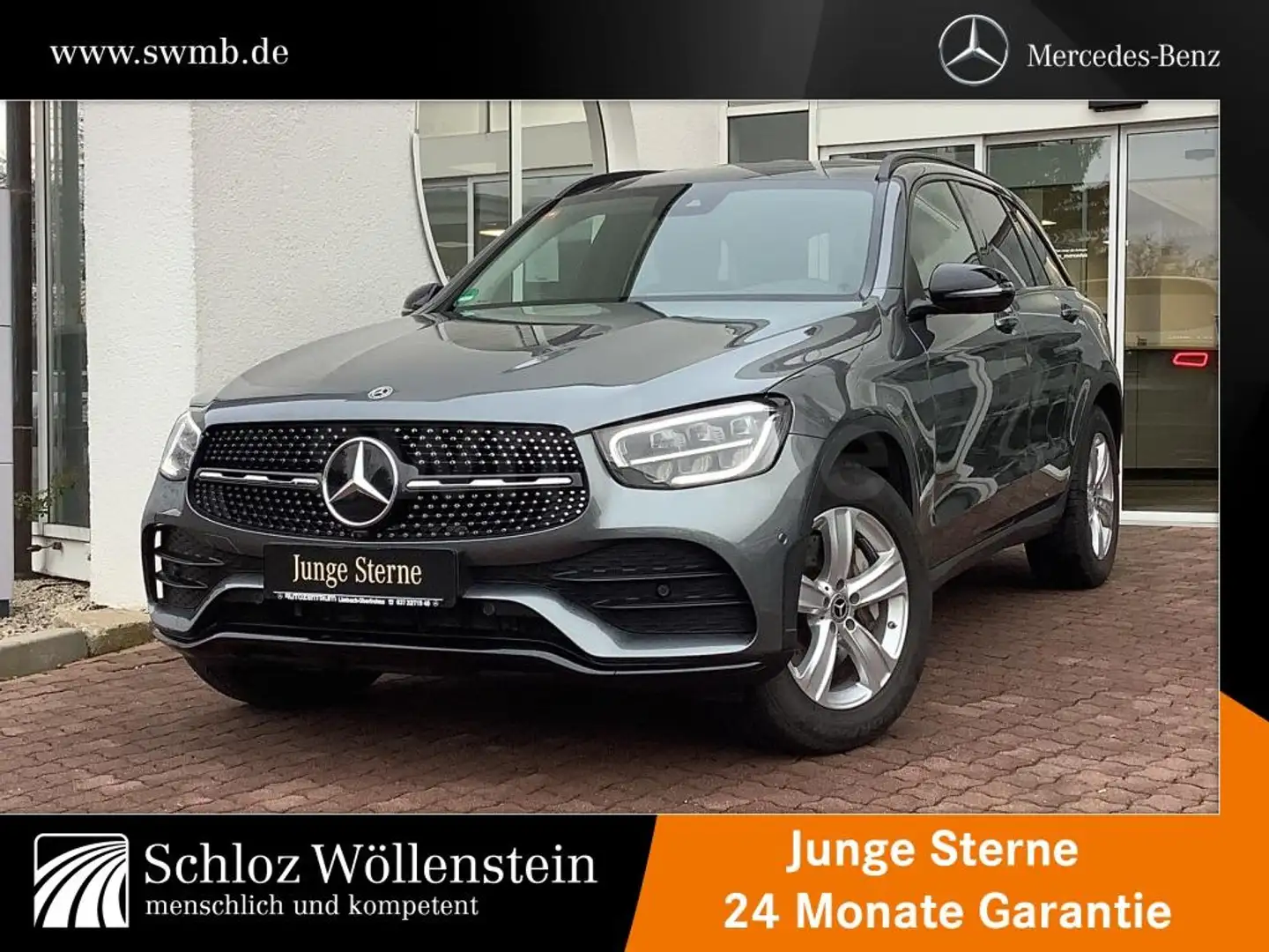 Mercedes-Benz GLC 300 e 4M AMG/LED/AHK/DISTRONIC/Business-P/ABC Grau - 1