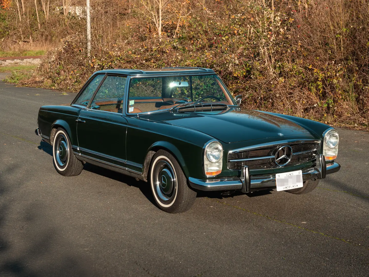 Mercedes-Benz SL 250 Pagode Verde - 1