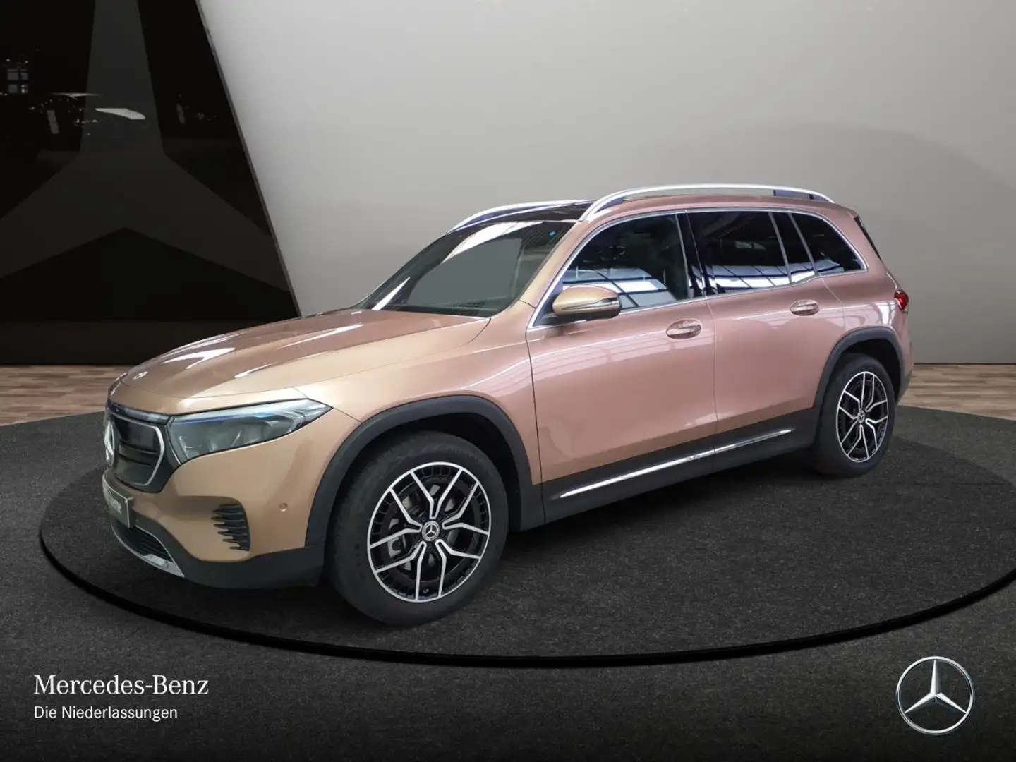 Mercedes-Benz EQB 350 4M ELECTRICART+19"+PLUS-PAKET+PANO+360 Bronze - 2
