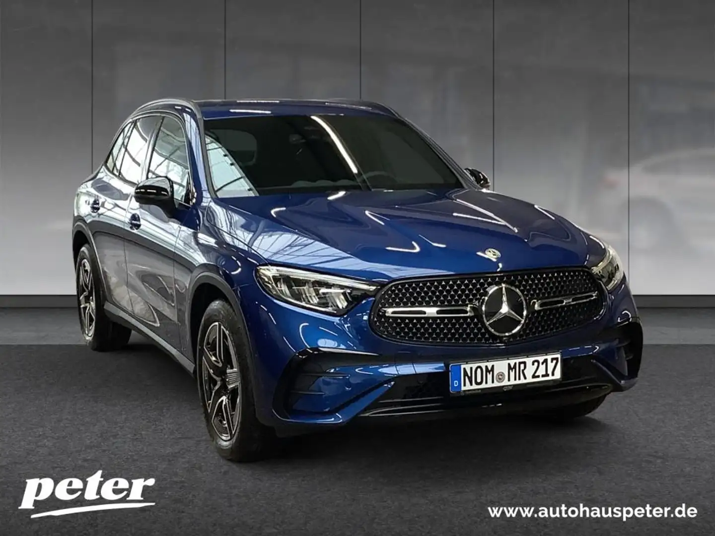 Mercedes-Benz GLC 220 d 4M AMG/NIGHT/19"/LED/AHK/DISTRONIC/ Blau - 2