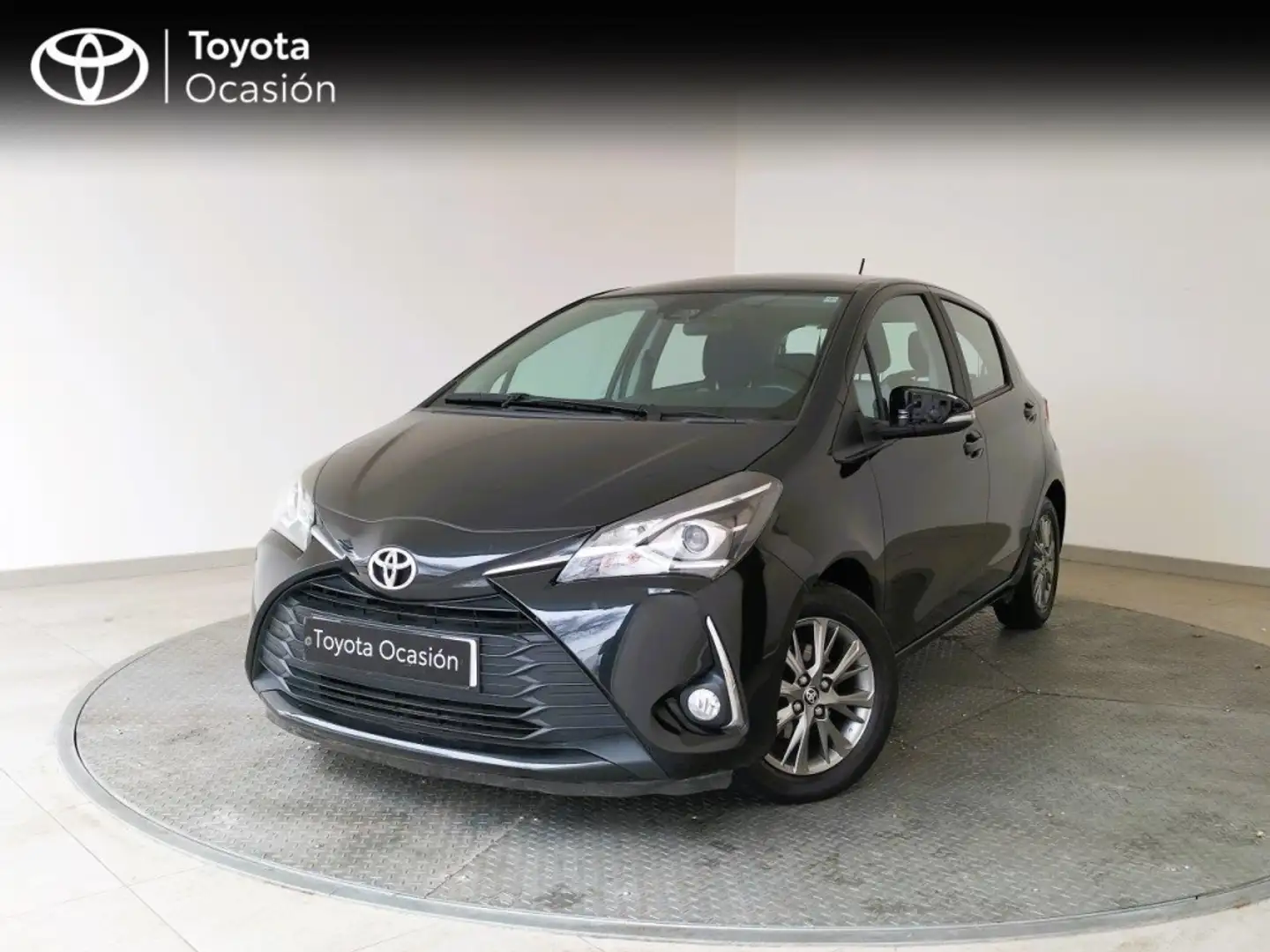 Toyota Yaris 1.0 VVT-I ACTIVE 69 5PT Zwart - 1