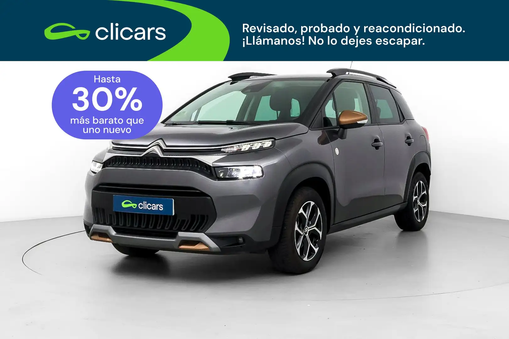 Citroen C3 Aircross Puretech S&S C-Series 110 Gris - 1