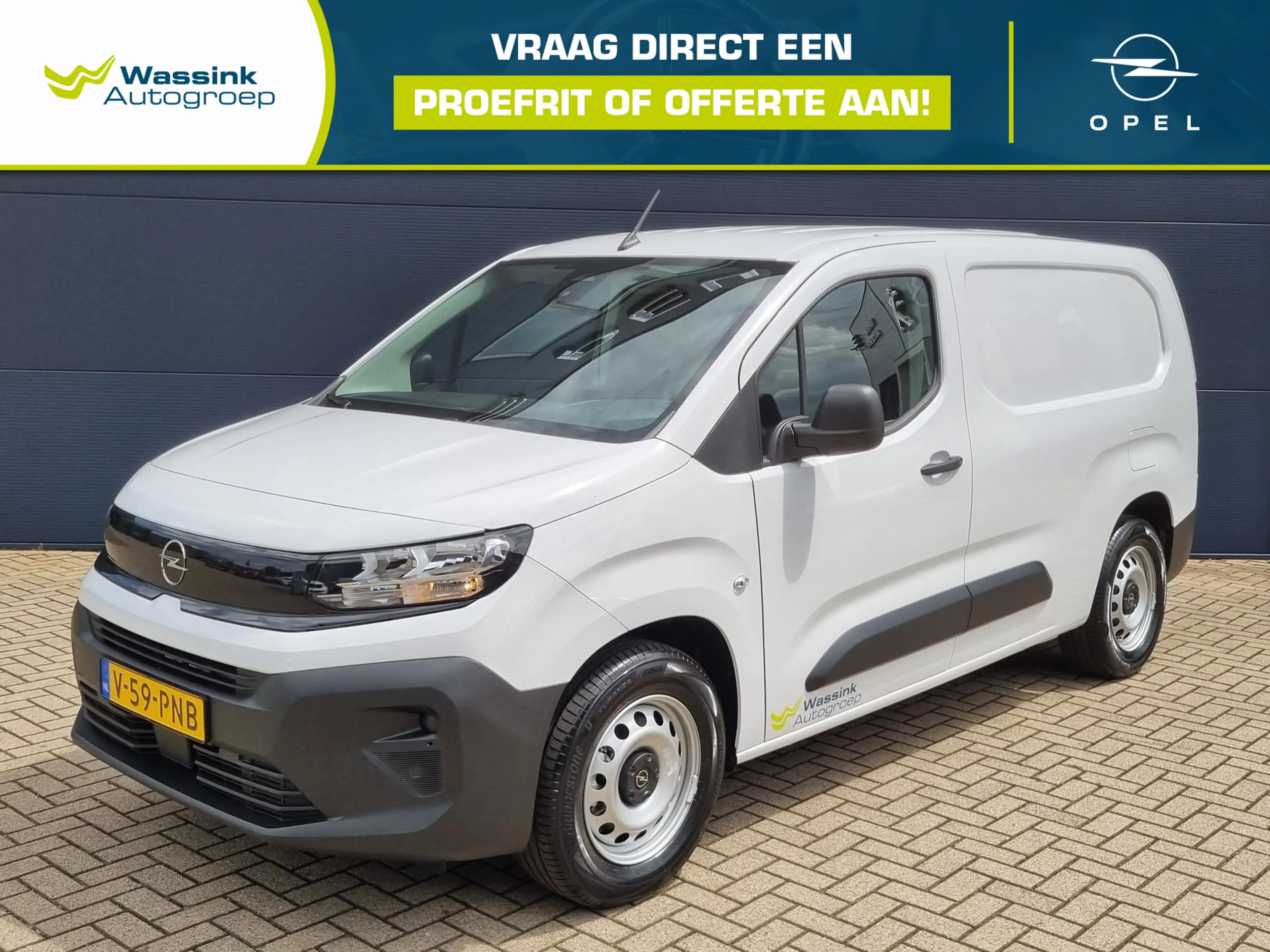 Opel Combo-e Electric 136 L2 50kWh | Parkeersensoren | Airco |