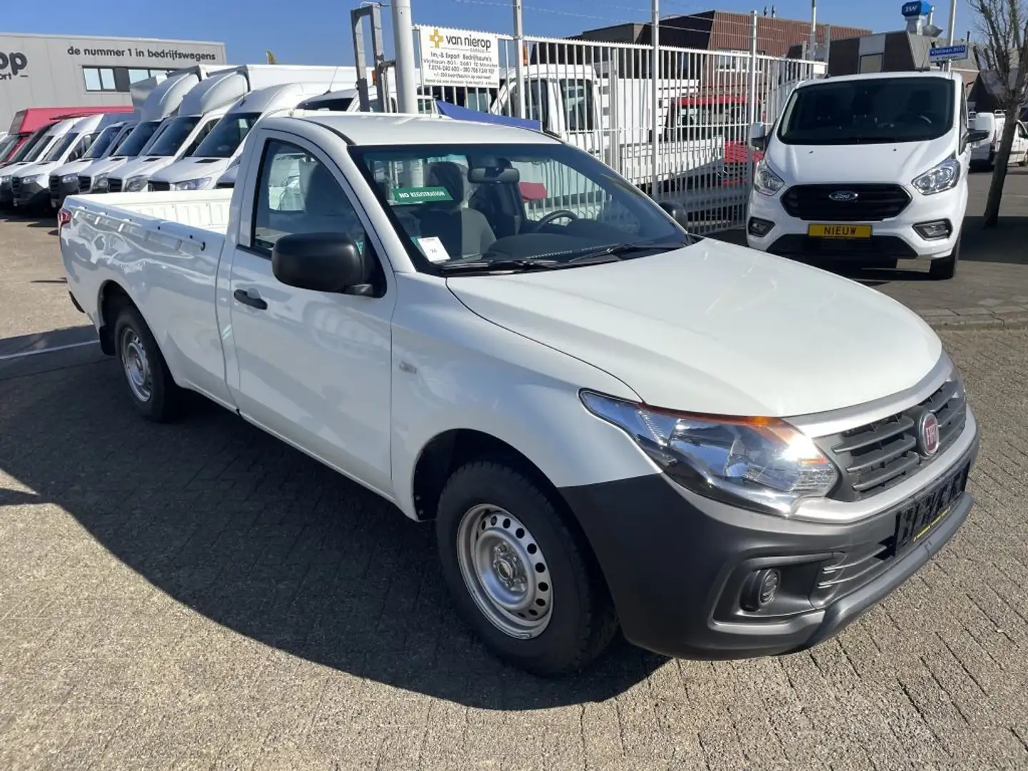 Fiat Fullback 2.4L Benzine Airco Nieuw Export Only White - 2