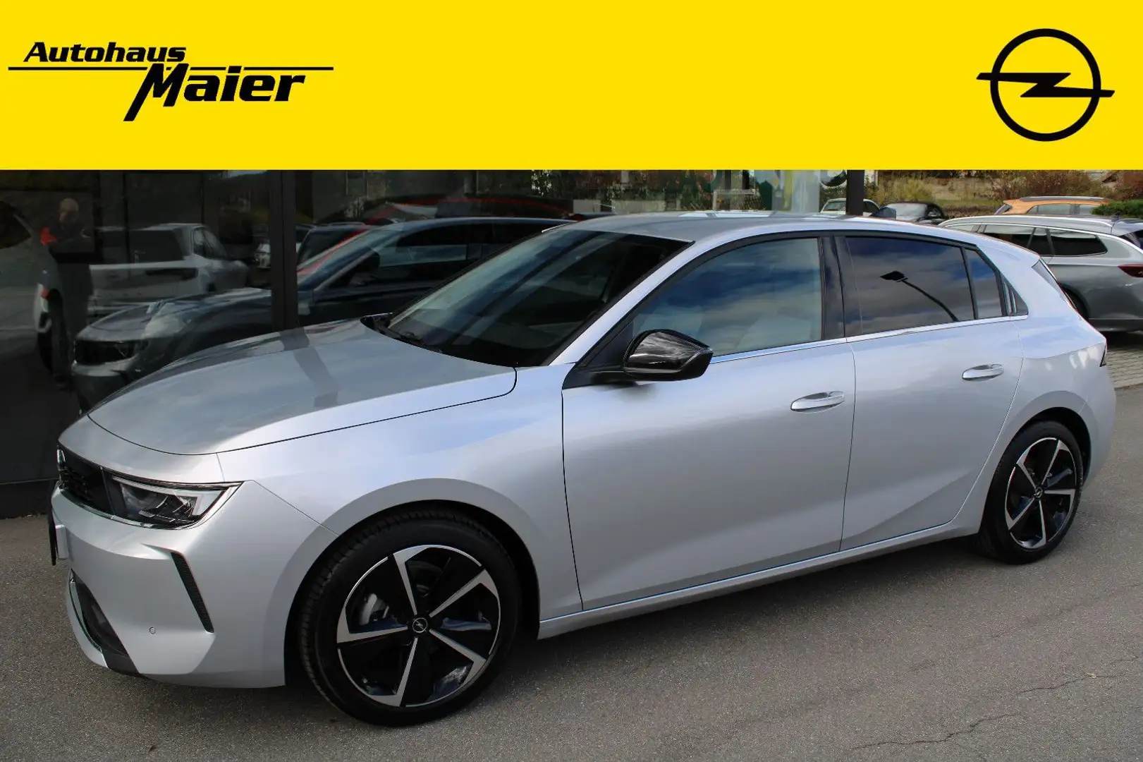 Opel Astra L Lim. 5-trg. Elegance 130PS ACC+LM17"+SHZ Silber - 1