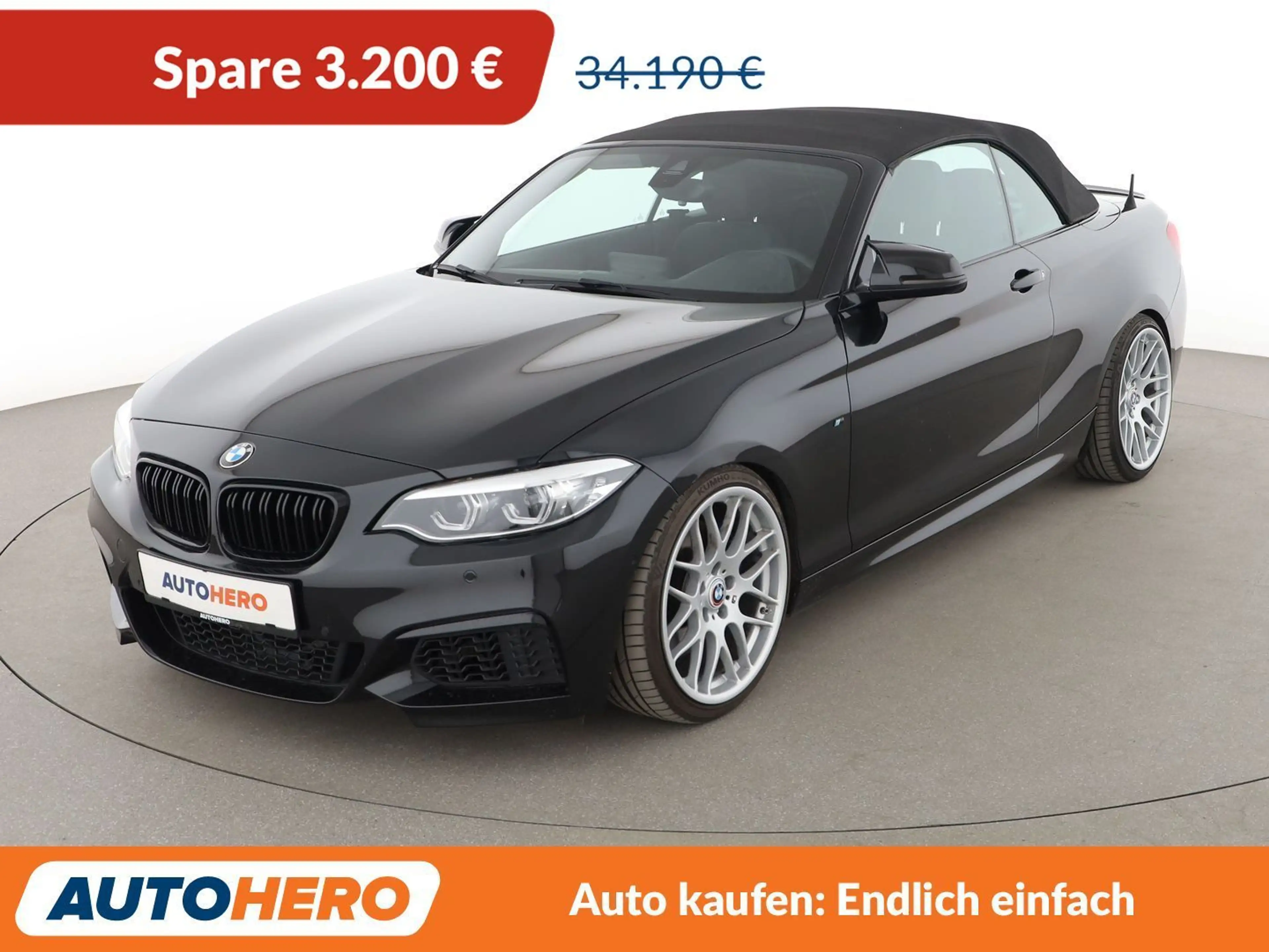 BMW M2 M240i Aut. *NAVI*LED*PDC*MEMORY*LENKRADHZG*
