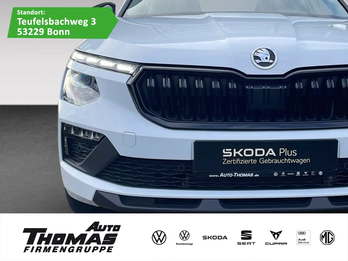 Skoda Kamiq Tour 1.0 TSI LED NAVI KAMERA KLIMA Weiß - 1