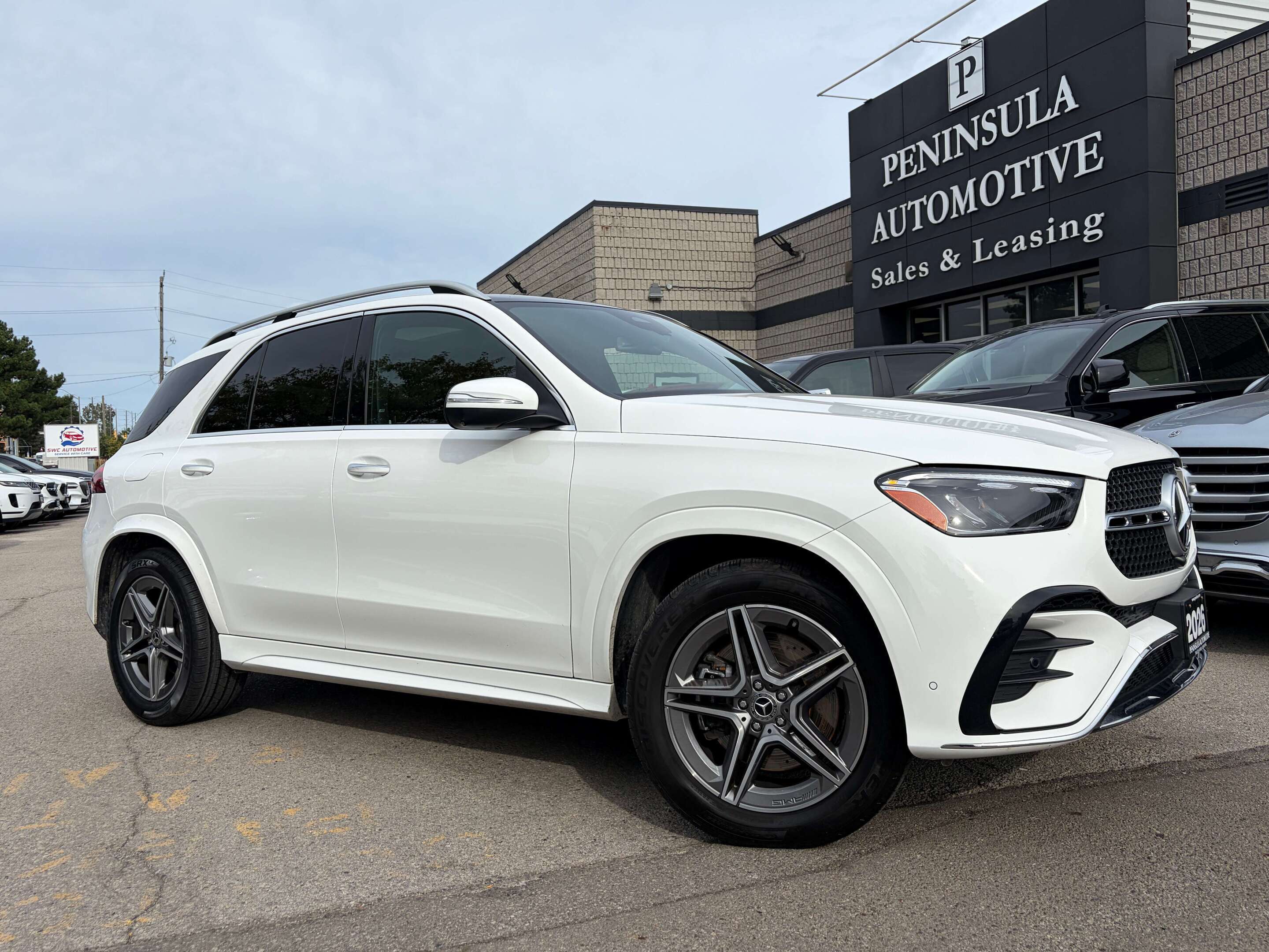 Polar White 2026 Mercedes-Benz GLE SUV / Crossover All-Wheel Drive Automatic
