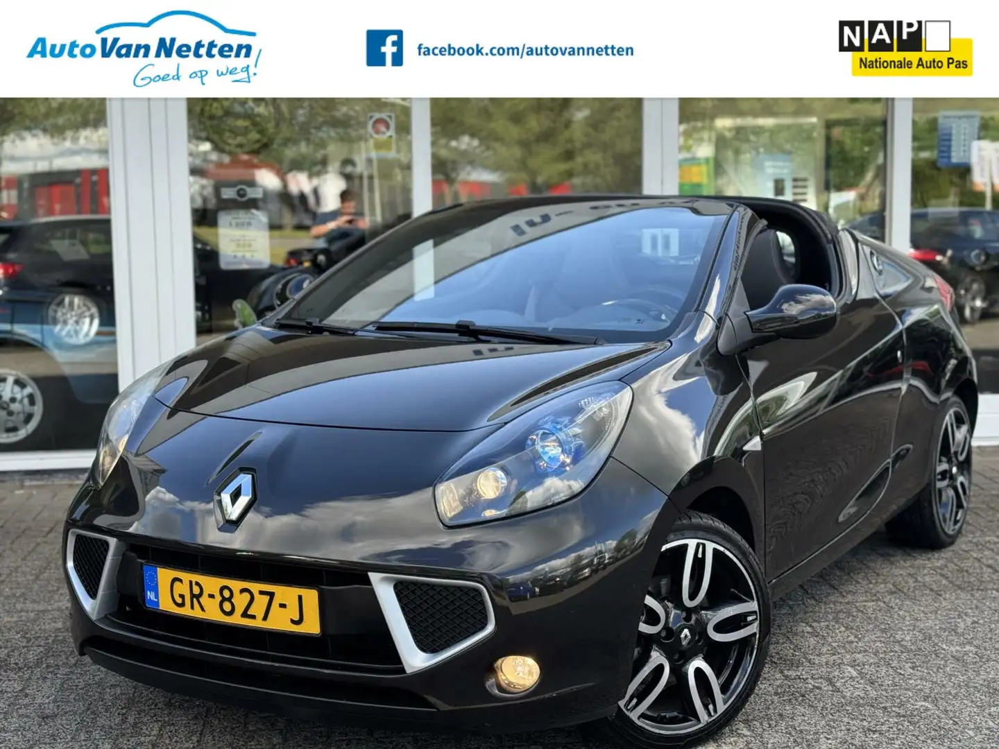 Renault Wind 1.2 TCE 100pk,Dynamique,Airco,Cruise,Lmv,Mistlampe Negro - 1