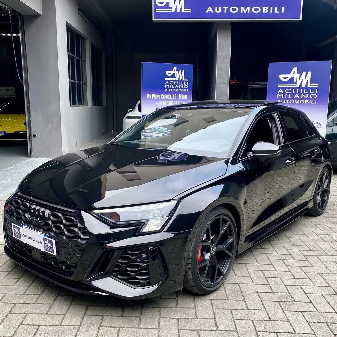 Audi RS3 IVA 22% PANORAMA+ SOSPENSIONI RS 3 SPB TFSI quattr Nero - 1