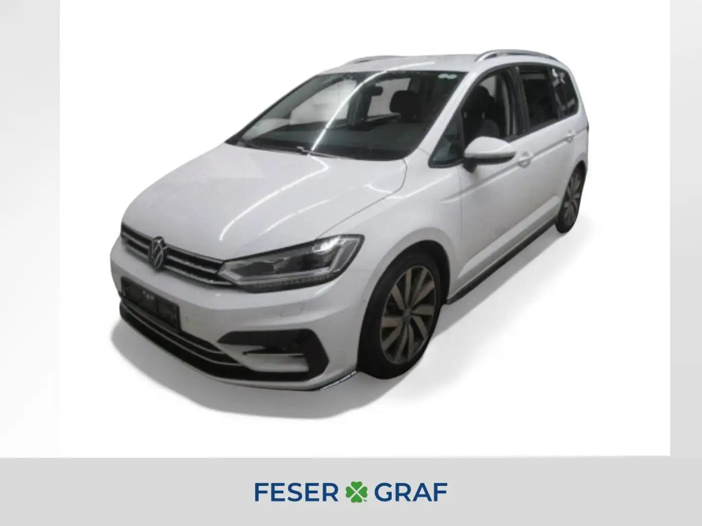 Volkswagen Touran 2.0 TDI DSG/LED/Rear View/Navi Weiß - 1