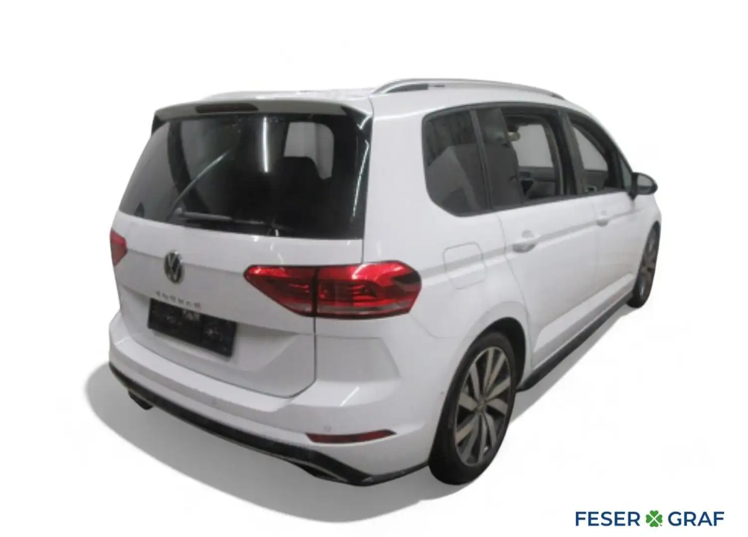 Volkswagen Touran 2.0 TDI DSG/LED/Rear View/Navi Weiß - 2