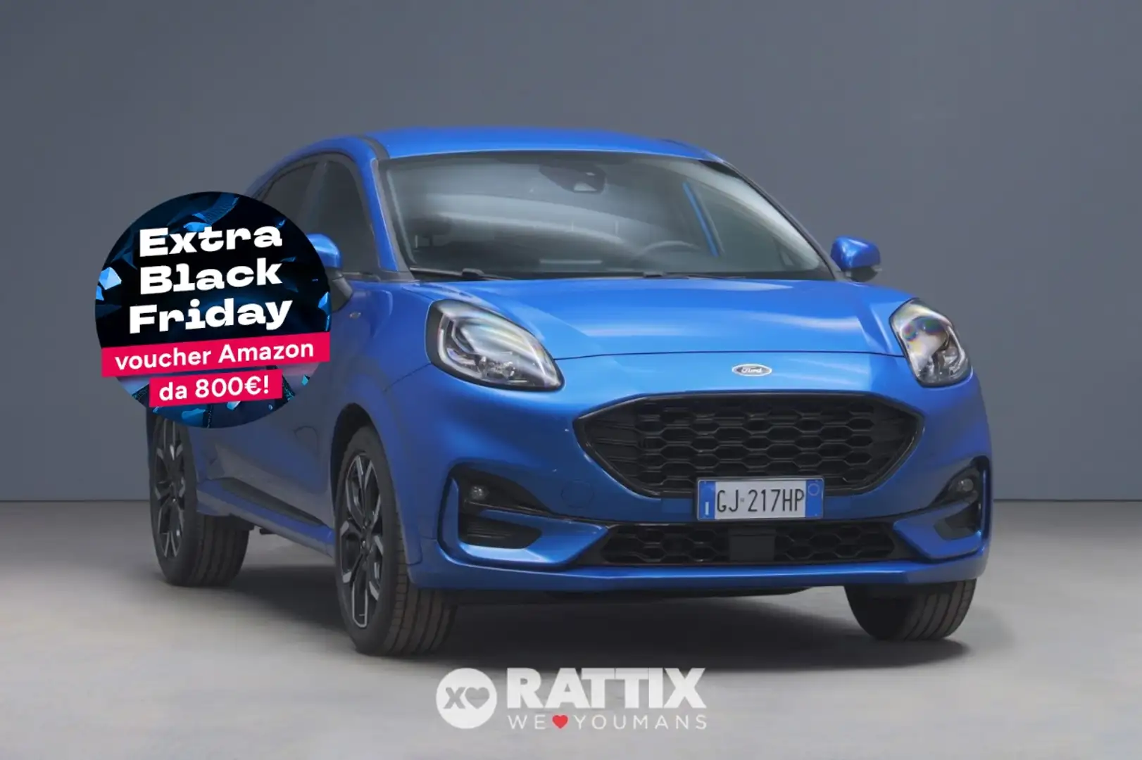 Ford Puma 1.0 Ecoboost Hybrid 125CV ST-Line X Blau - 1