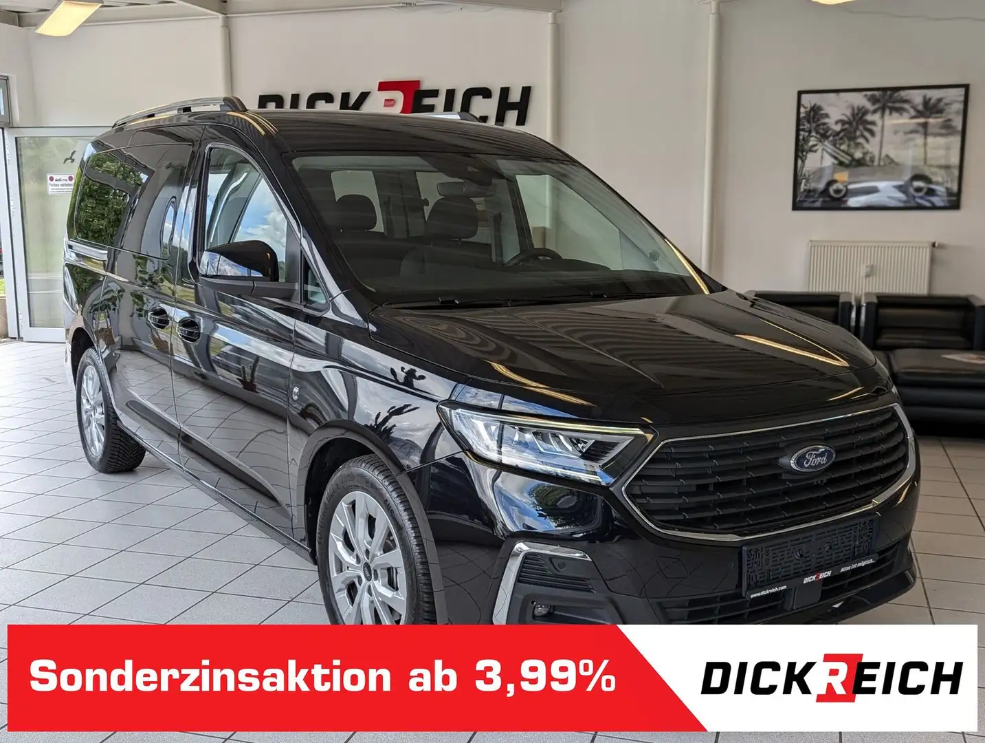 Ford Grand Tourneo L2 Titanium 7-Sitze Bi-LED Cam AHK Schwarz - 1