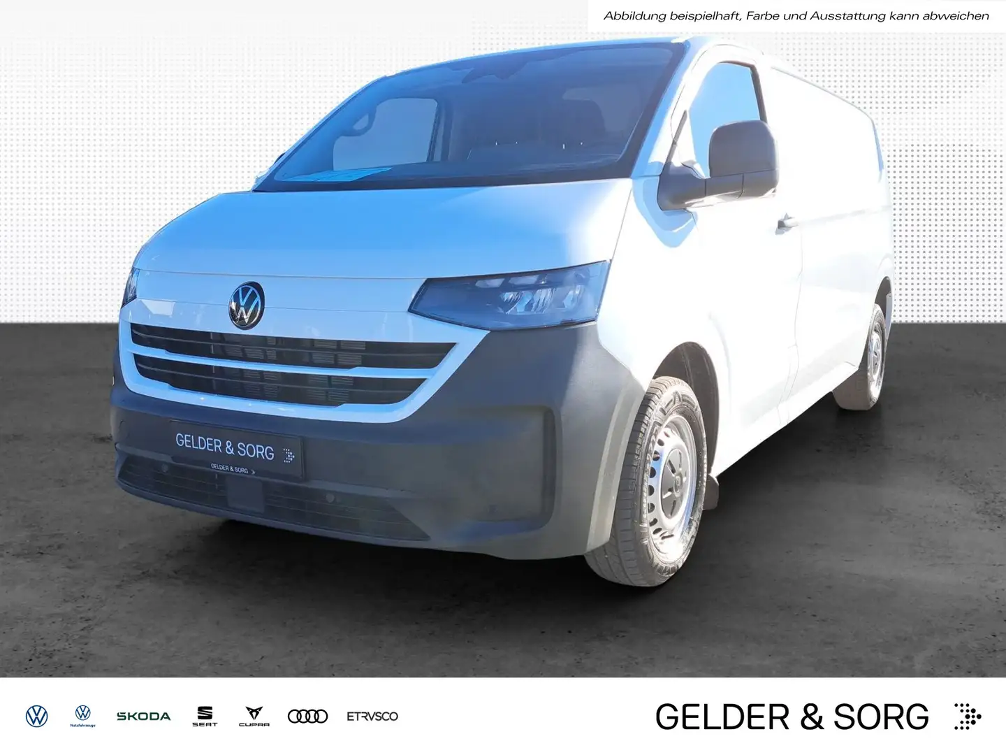Volkswagen T7 Transporter Kasten TDI LR *ACC*AHK*RFK*EPH* Bianco - 1