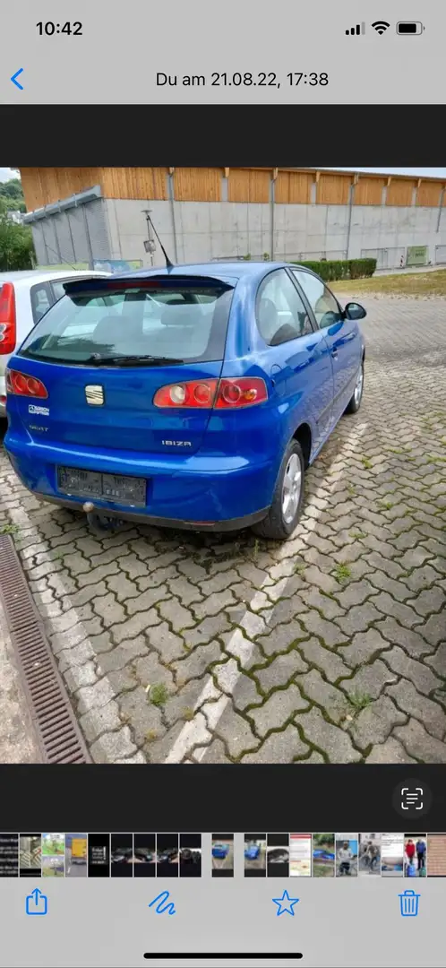 SEAT Ibiza 1.2 12V Fresh Kék - 2