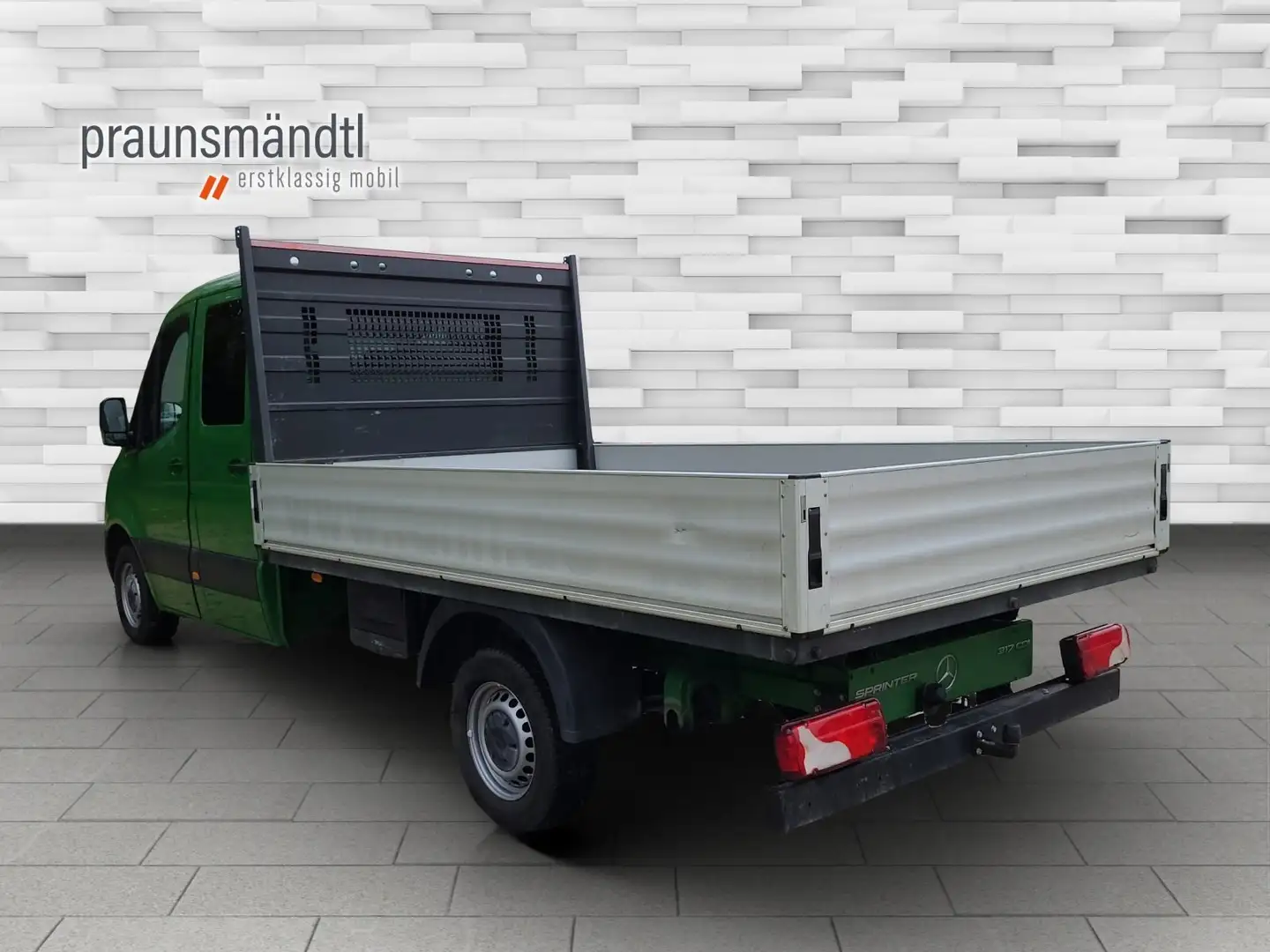 Mercedes-Benz Sprinter 317 CDI DoKa lang Klima AHK 3,5 t Grün - 2