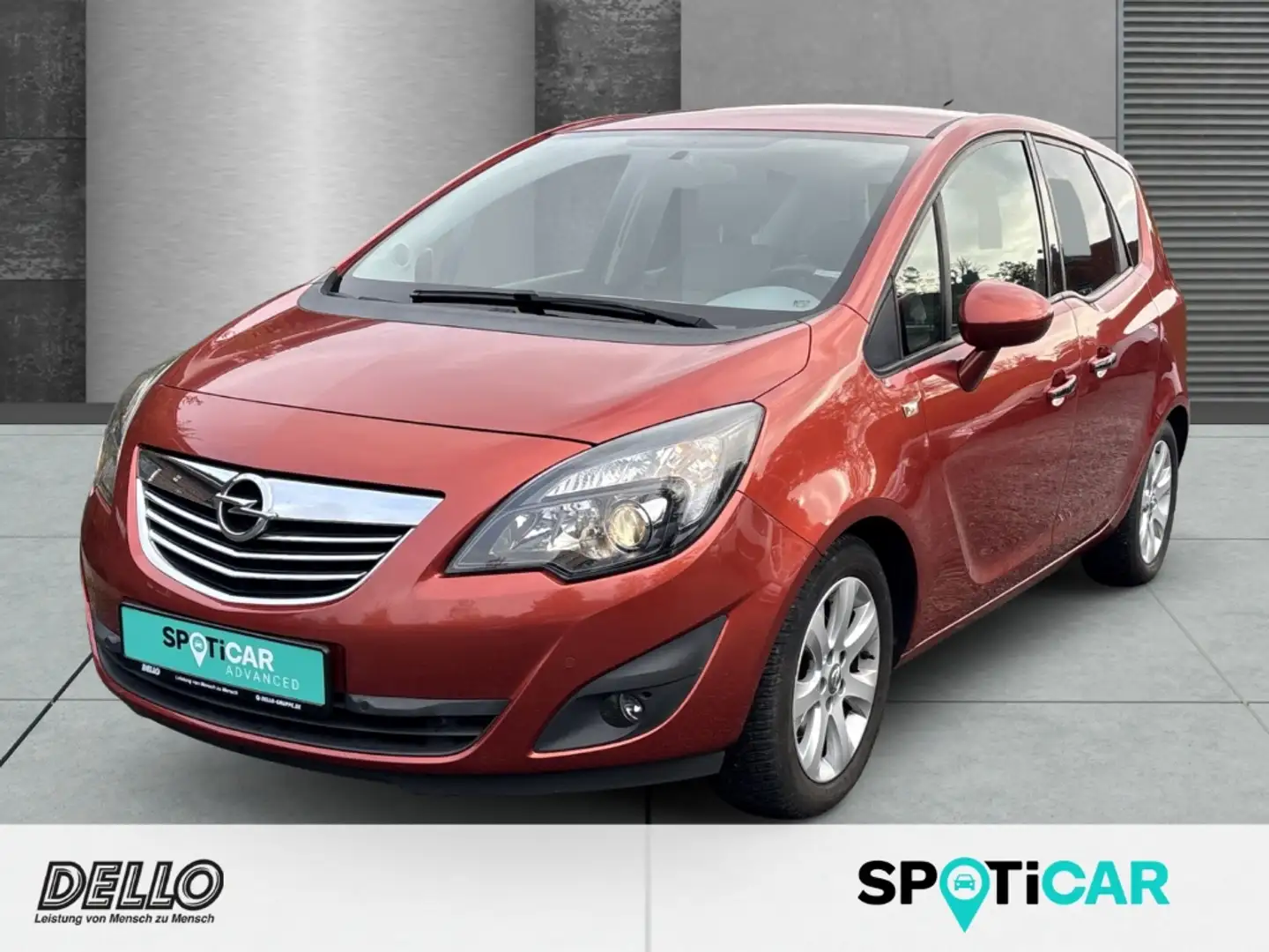 Opel Meriva B Innovation 1.4T AUT Mehrzonenklima Ambientebeleu Rot - 1
