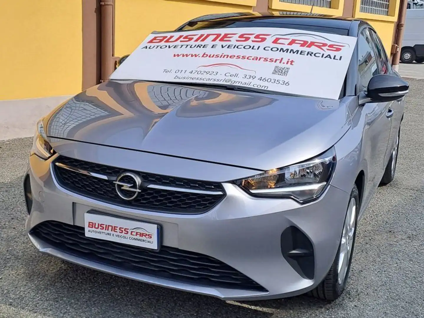 Opel Corsa BENZINA 1.2 EDITION 75CV MT5-KM.56000 PER NEOPAT. Grigio - 1